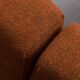 Svane daybed by Igmar Relling in original dark orange wool upholstery, Norway 1970s