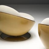 Esfera lounge chairs by Ricardo Fasanello, Brazil, late 1960s