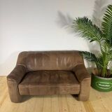 Canapé De Sede DS-44 en cuir de buffle marron – Suisse années 70