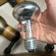Brass wood spotlights