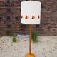 Mid-Century Scandinavian Pine Floor Lamp by Temde, 1960s