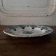 18th-century Moustiers earthenware plate with floral decoration