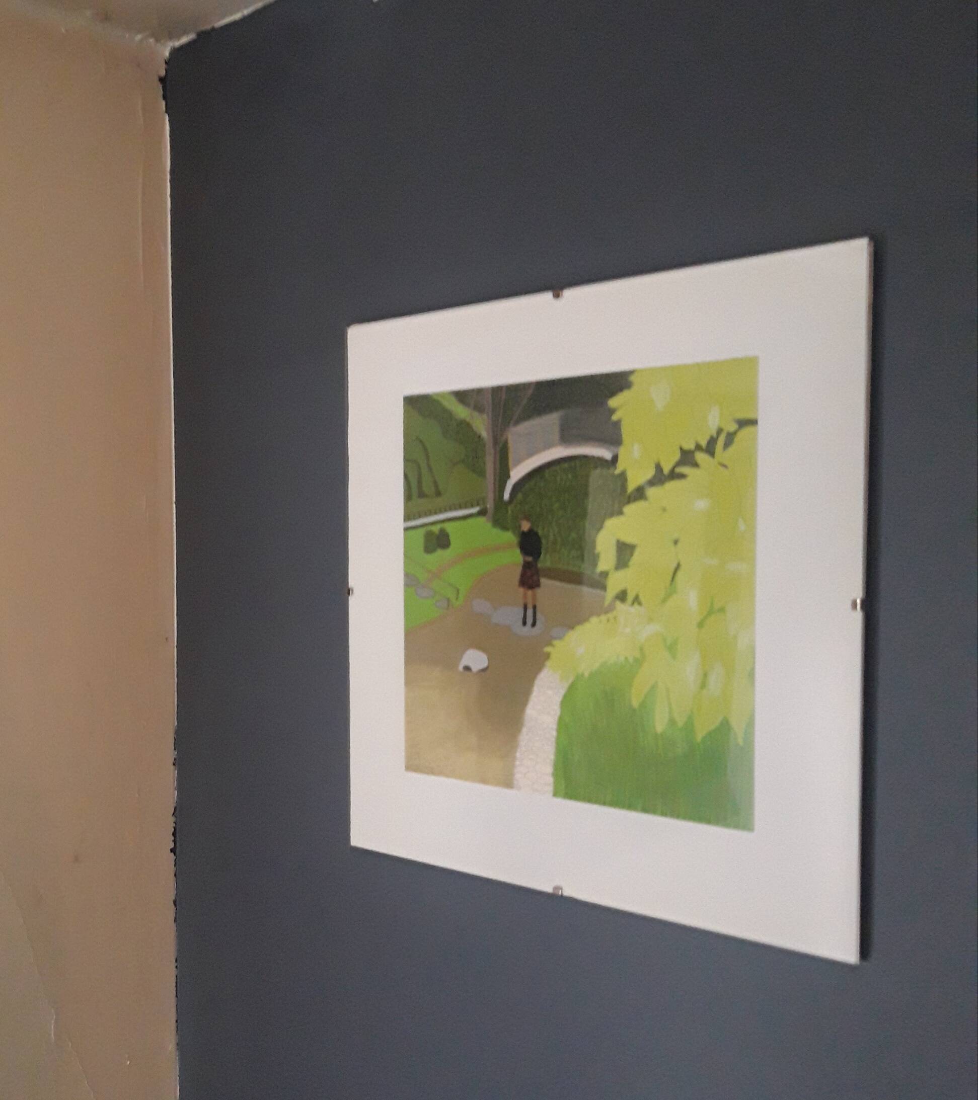 The Girl in the Garden, contemporary art