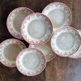 Set of 8 Hbcm ironstone plates
