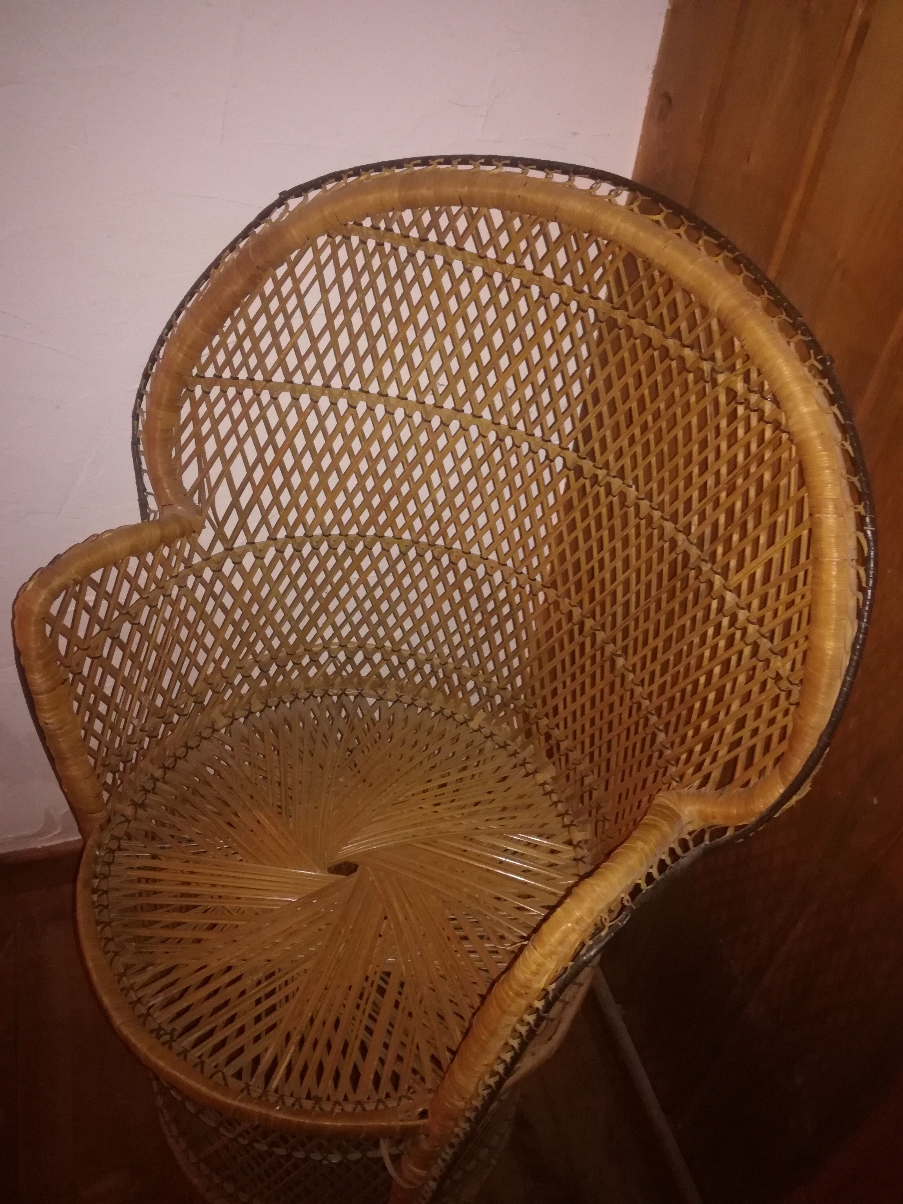 Adult rattan chair