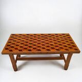 Table en bois vintage