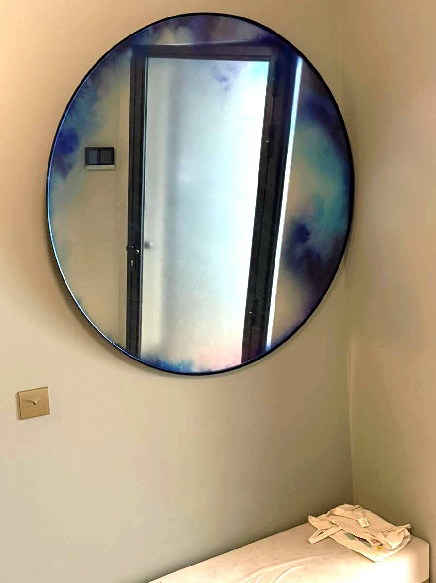 Francis Extra-large Mirror 110 cm Petite Friture design Constance Guisset