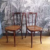 2 old Mundus bistro chairs