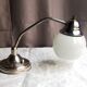 Lampe articulée en metal chromé