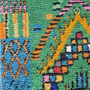 Tapis berbère naturel artisanal 2.5x1.5 m