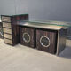 Postmodern custom made credenza, Belgium, 1970s