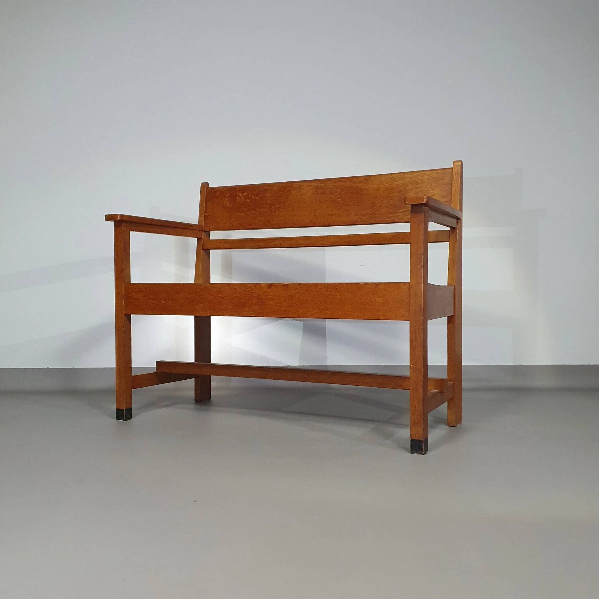 Art Déco / Ecole Haagse / Banc / Années 1930