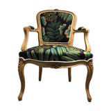 Fauteuil cabriolet style Louis XV
