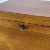 Jalousie Cabinet with Pull-Out Drawers in Teak Wood from the 1960s