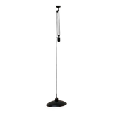 Postmodern vintage pendant lamp with counterweight by Metalarte, 1980s.