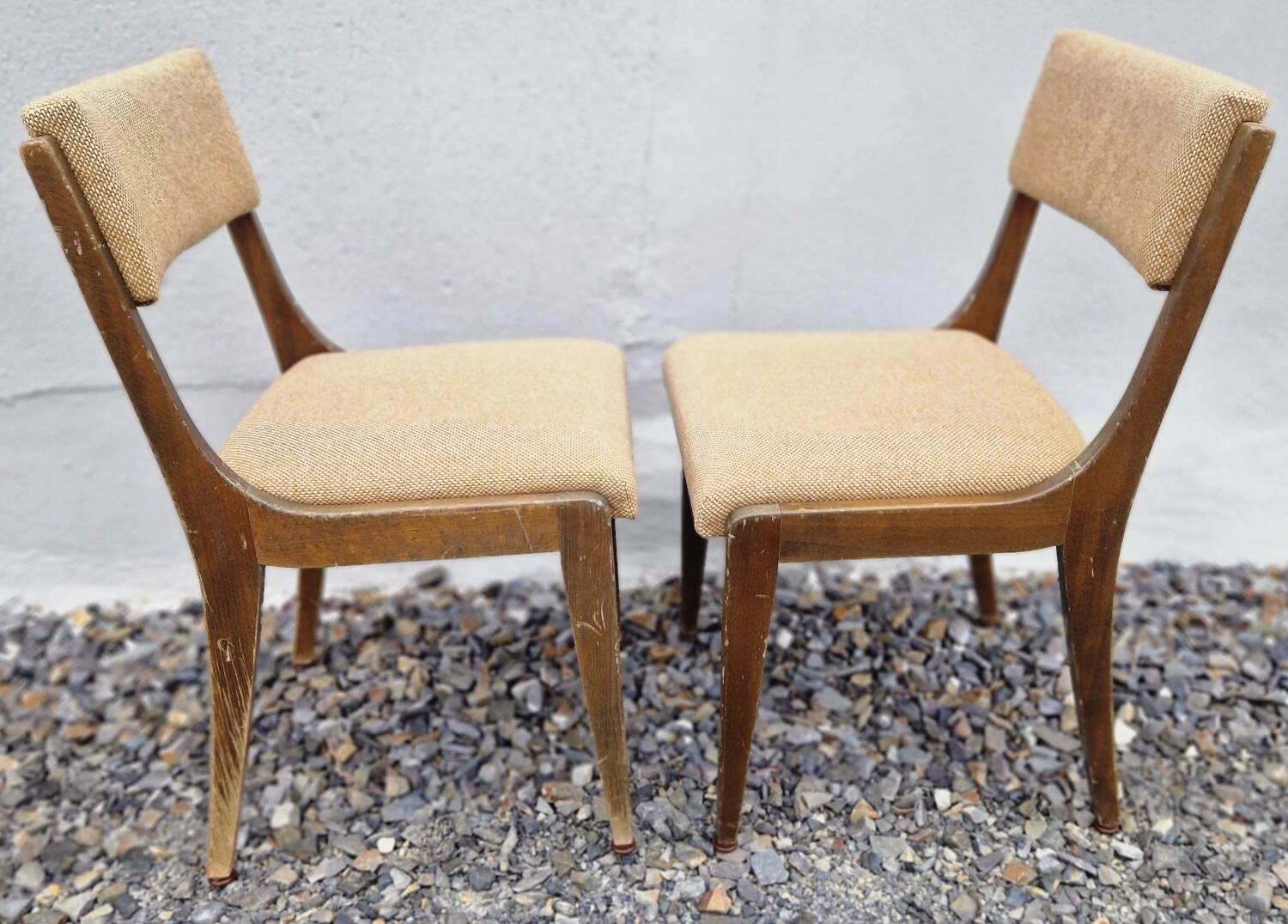 Paire de chaises vintage années 70/80