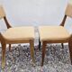Paire de chaises vintage années 70/80