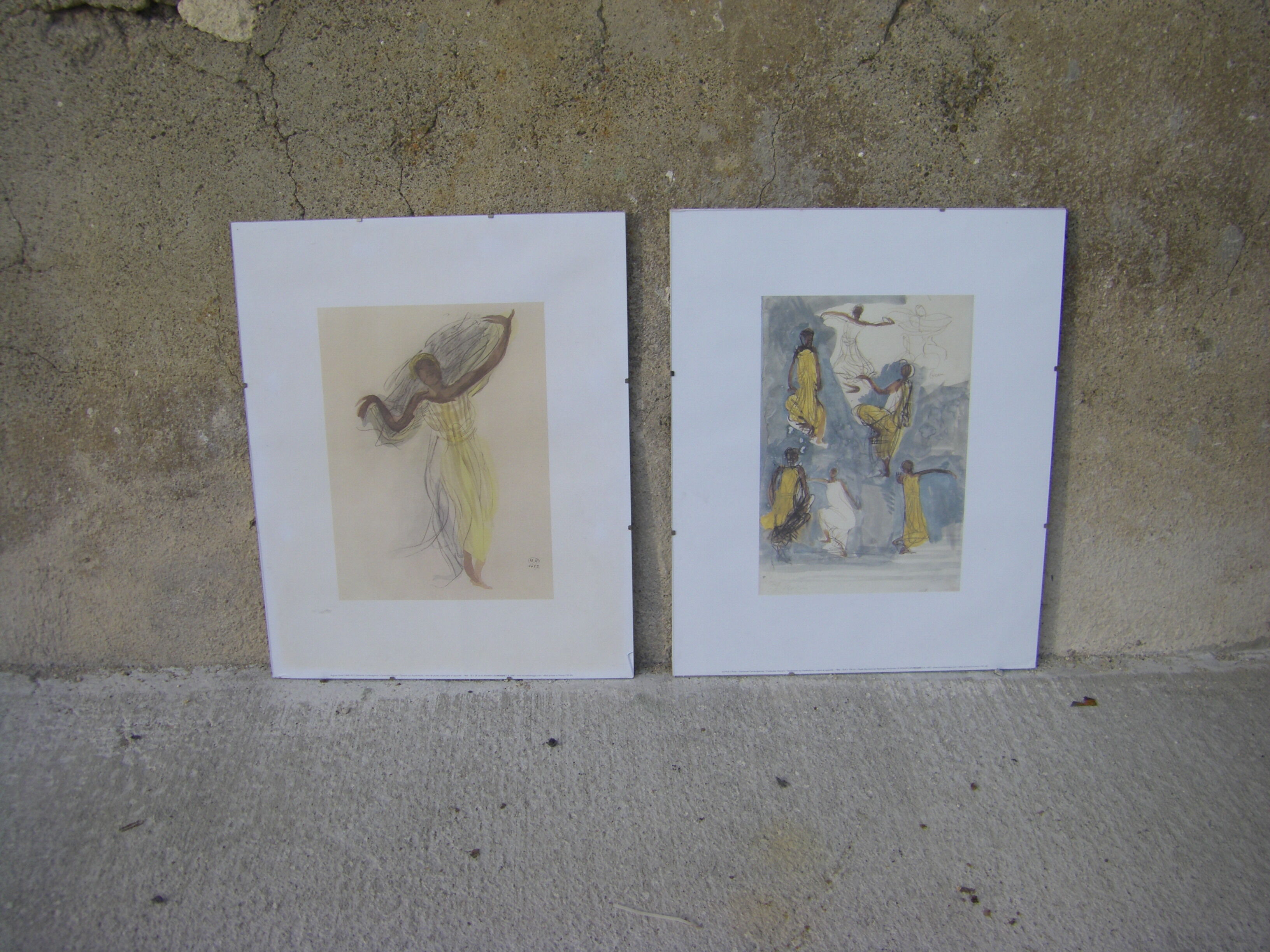 drawings and watercolors by Auguste Rodin made by Offset printing