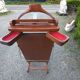 Valet de chambre vintage bois de noyer années 50-60