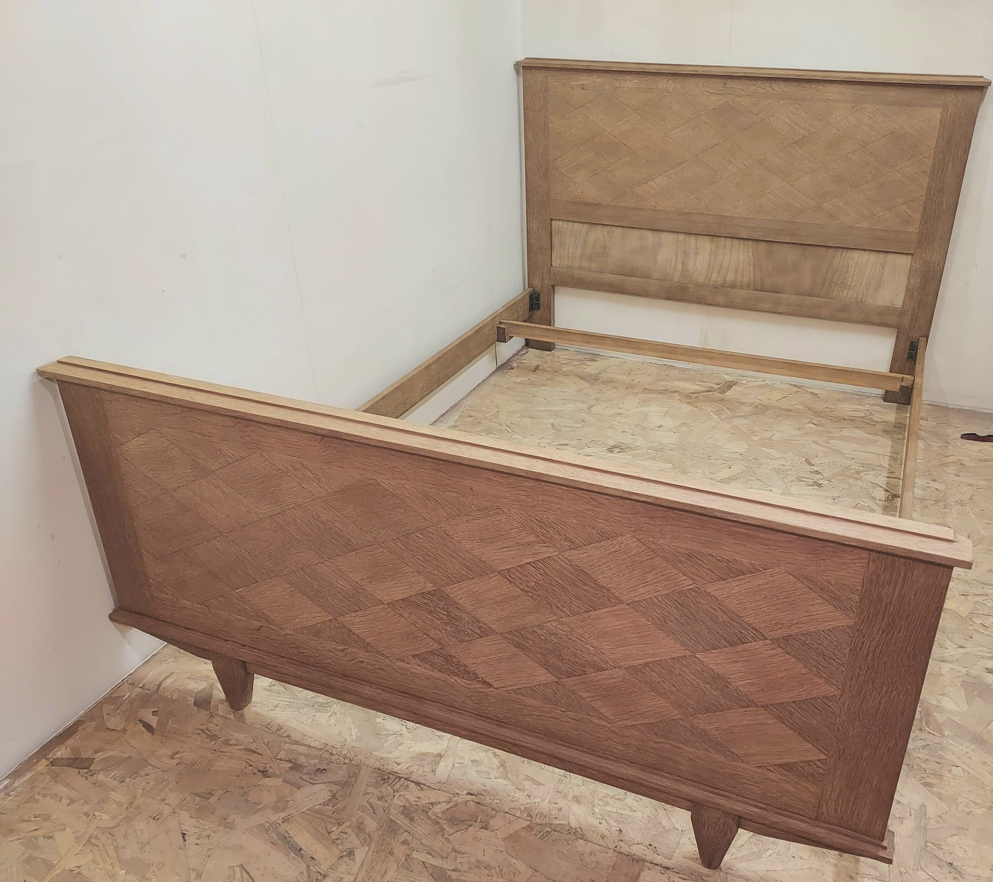 Bed, Scandinavian spirit, 1950s