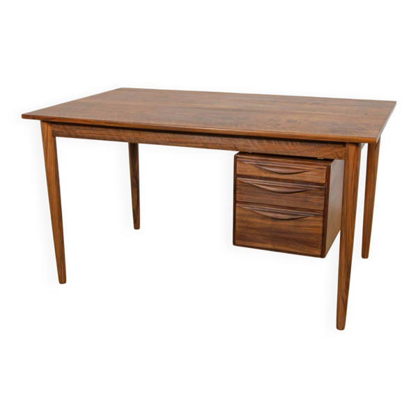 Bureau en noyer de Rosengren Hansen, Danemark années 1960