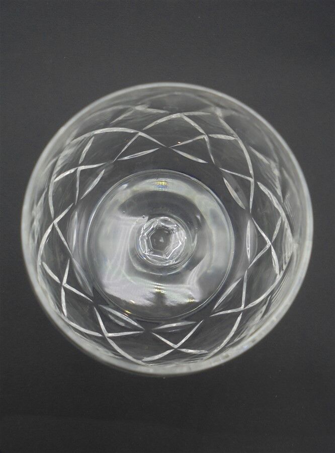 Set of 6 cognac glasses