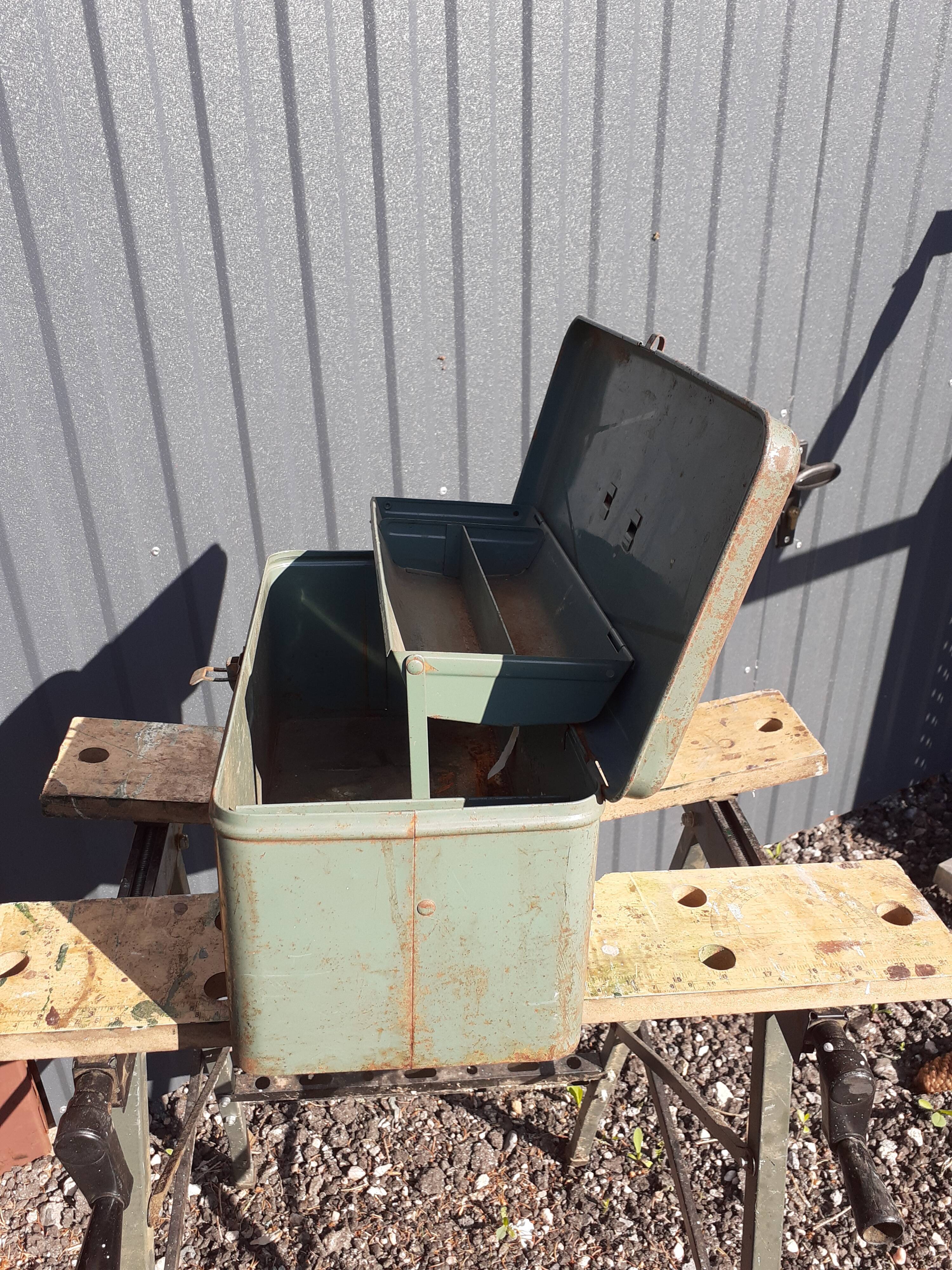 Former fishing crate