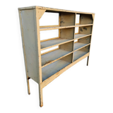 Industrial shelving unit rack shoe cabinet riveted