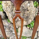 Mobilier de salon anglais en acajou vers 1900