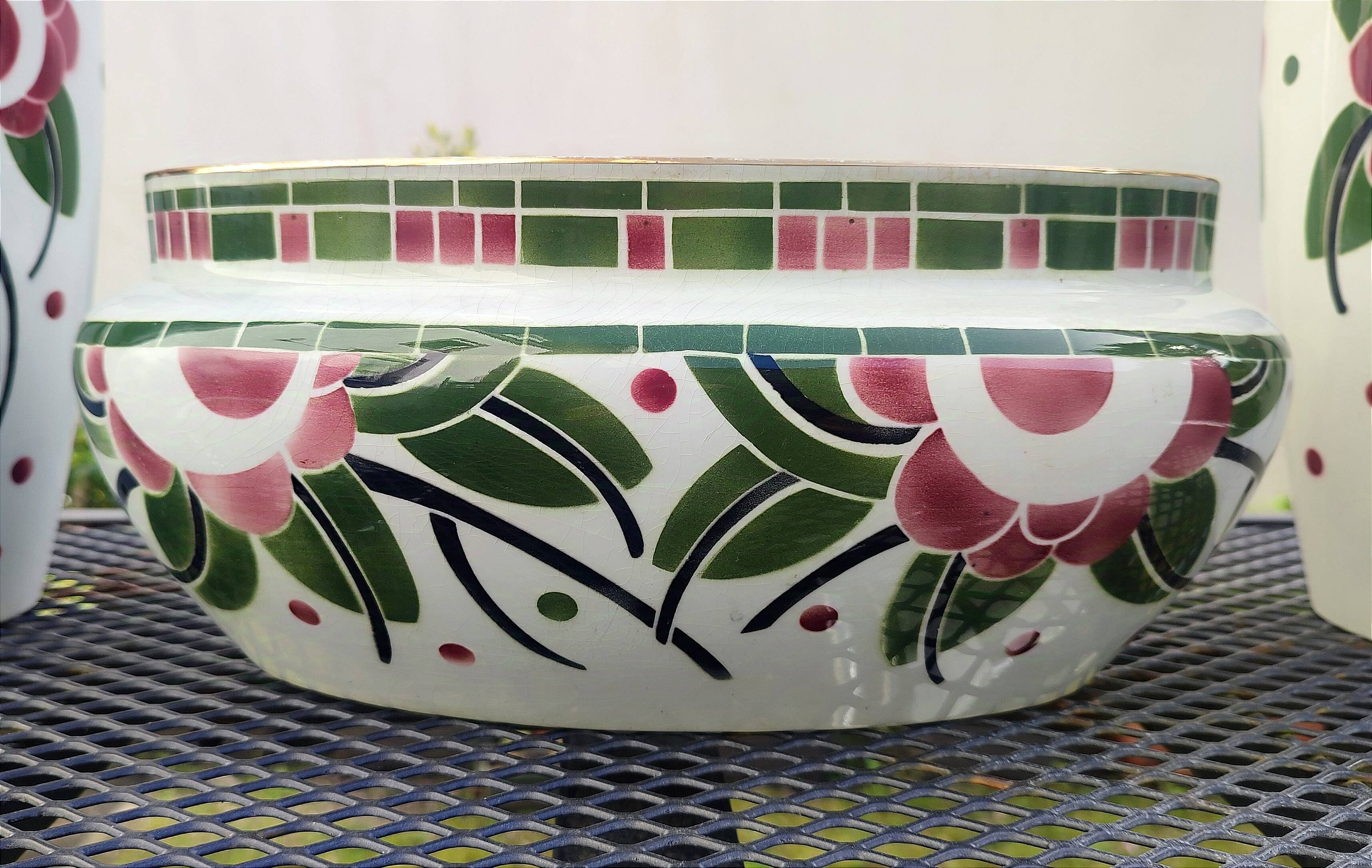 Rare Art Deco ensemble – Geo Condé (1925) – K G Lunéville