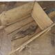 Children's wooden wheelbarrow