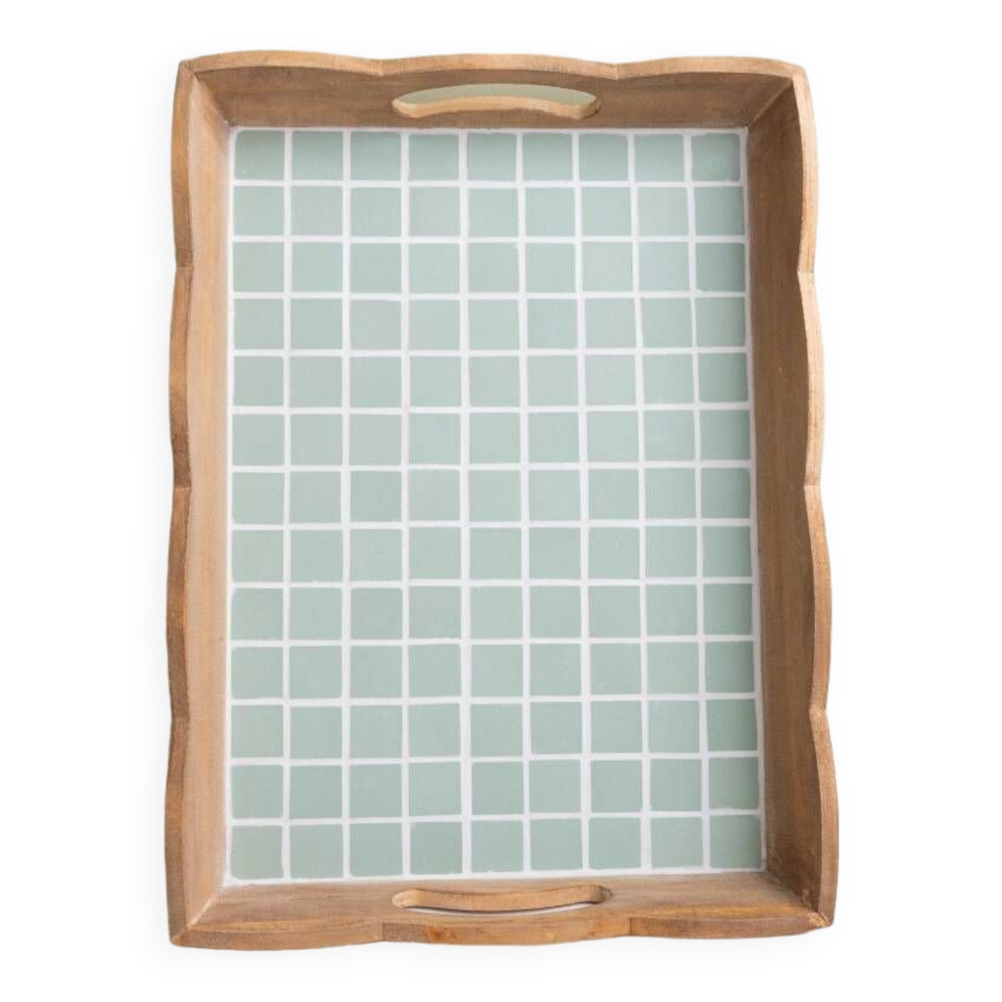 Handcrafted wooden tray