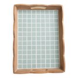 Handcrafted wooden tray