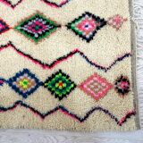 Handcrafted Moroccan Berber carpet 180 x 123 cm