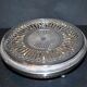 Vintage openwork stove sub-dish in silver metal NPA - Hospitality silverware restaurant bistro