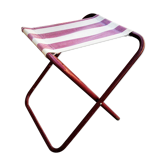 Folding stool in canvas