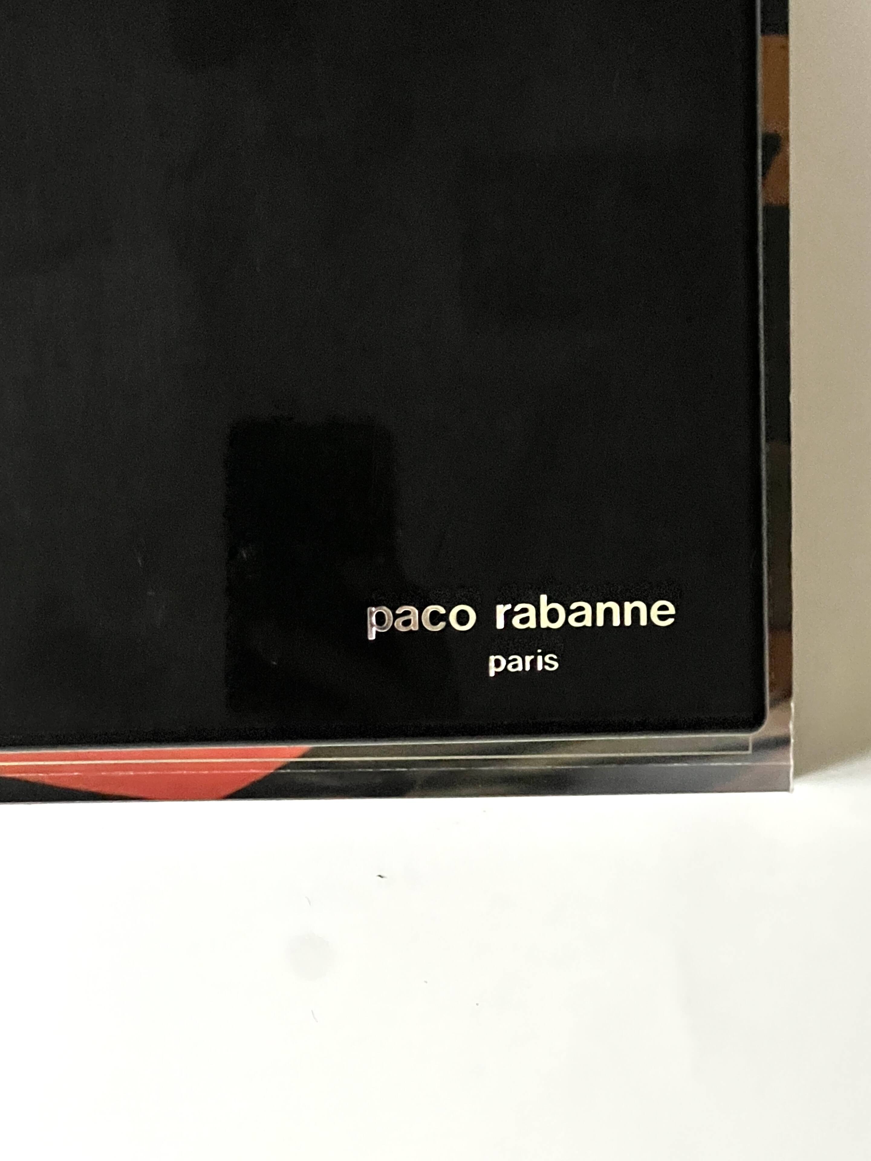 Tray - Closed storage box with lid by Parco Rabanne, around the 1970s.