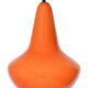 Suspension en opaline orange, années 1960