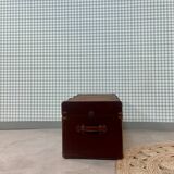 Circled travel trunk