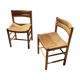 Pair of chairs model "dordogne" edited by Sentou