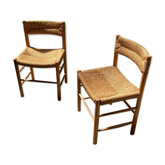 Pair of chairs model "dordogne" edited by Sentou