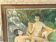 Painting on Art Deco isorel "Les Baigneuses"