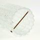 Mid-Century Scandinavian Crystal Glass & Brass Ceiling Light by C.Fagerlund