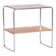 Petite table Bauhaus en chrome et chêne, tchèque, années 1930