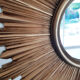 Golden sun mirror