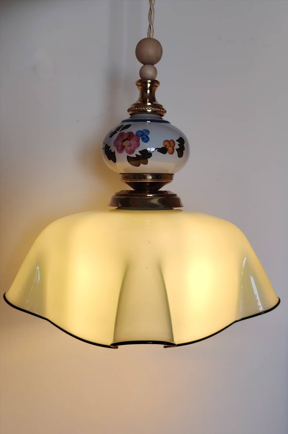 Suspension opaline verte
