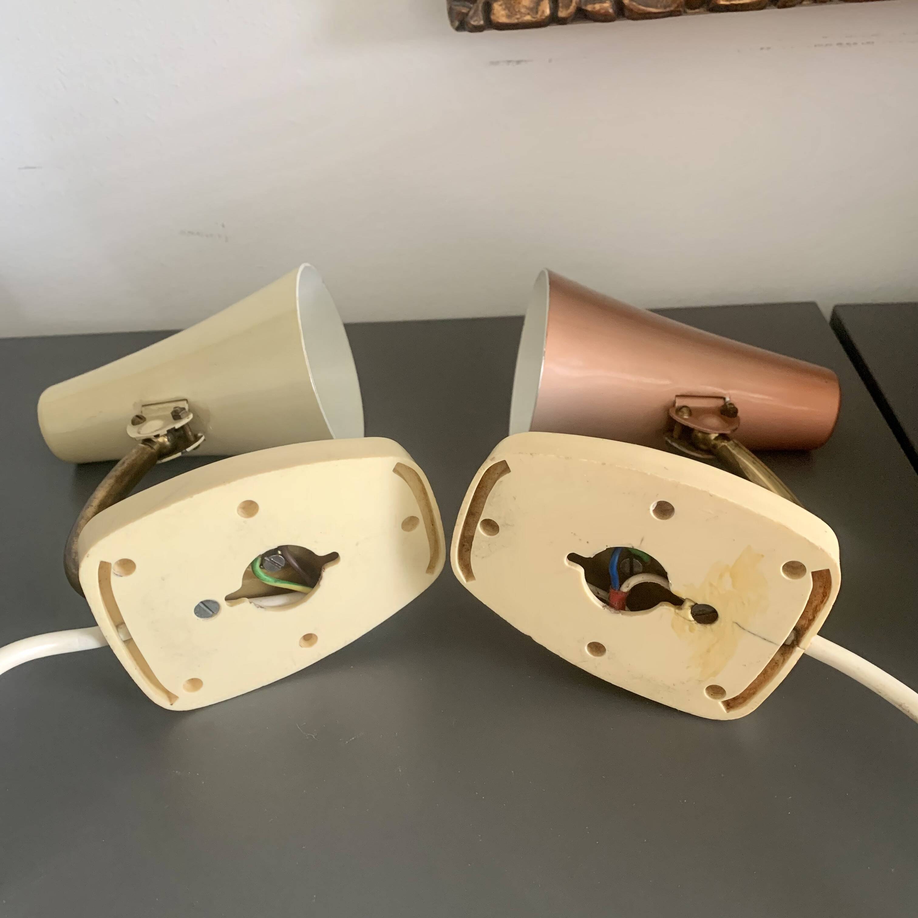 Pair of vintage lamp, 1960s