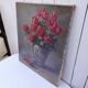 Oil on canvas, bouquet of roses, Marc-Antoine, 1929
