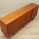 Buffet en teck, design danois, années 1970, fabricant : Danemark