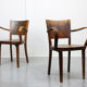 Bentwood B47 armchairs by Michael Thonet, 1930